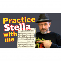 Practice With Me: Stella By Starlight (PDF and Backing Tracks)