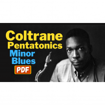 Coltrane Pentatonic Soloing on A Minor Blues